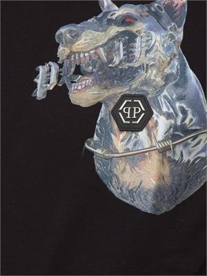 T-SHIRT PHILIPP PLEIN NERO in UOMO