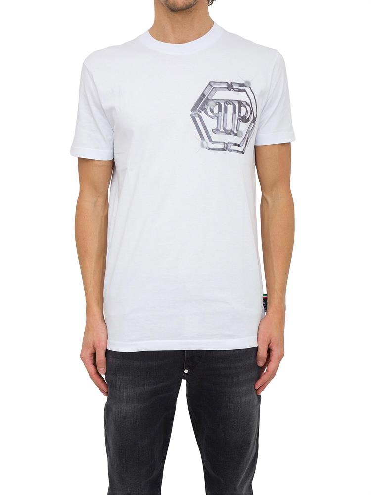 T-SHIRT PHILIPP PLEIN BIANCO
