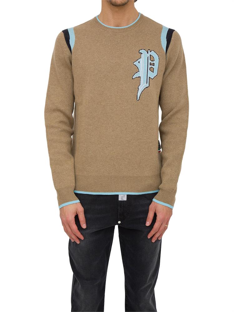 MAGLIA PHILIPP PLEIN BEIGE