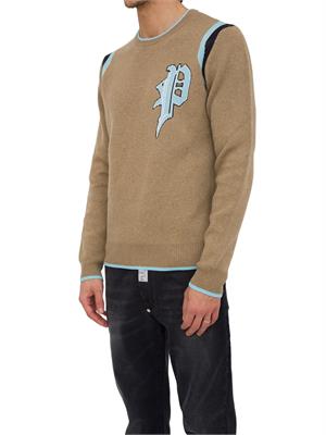 MAGLIA PHILIPP PLEIN BEIGE in UOMO