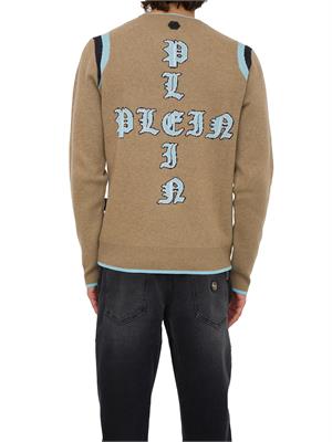 MAGLIA PHILIPP PLEIN BEIGE in UOMO
