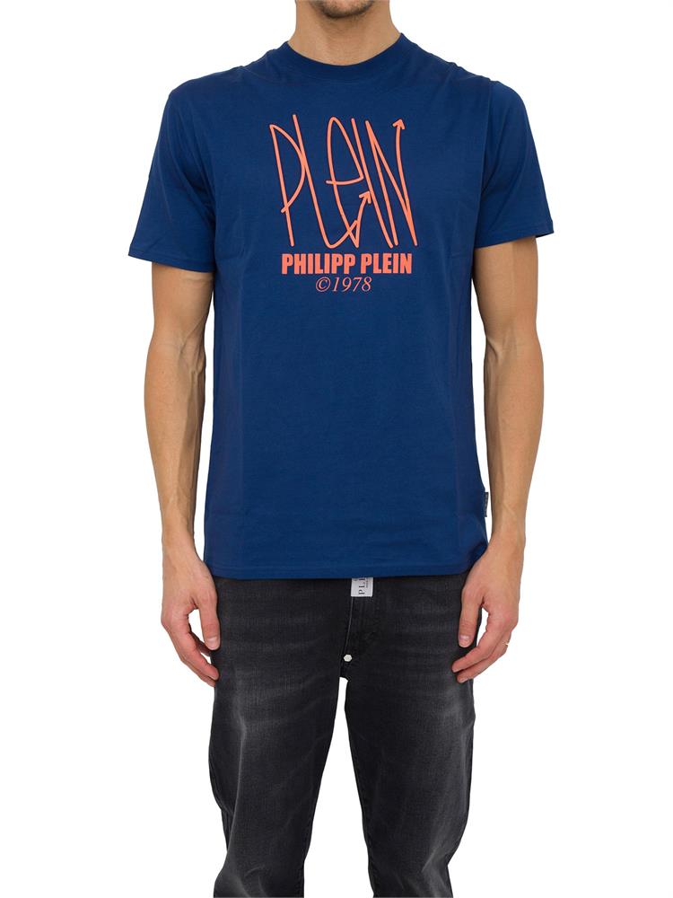 T-SHIRT PHILIPP PLEIN BLU