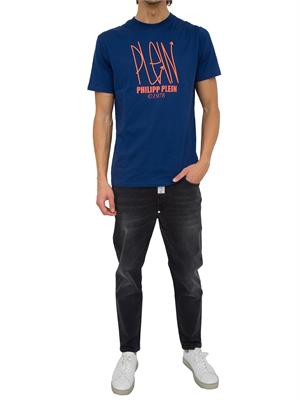 T-SHIRT PHILIPP PLEIN BLU in UOMO