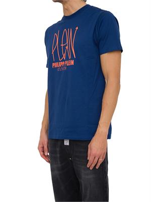 T-SHIRT PHILIPP PLEIN BLU in UOMO
