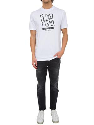 T-SHIRT PHILIPP PLEIN BIANCO in UOMO