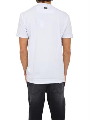 T-SHIRT PHILIPP PLEIN BIANCO in UOMO