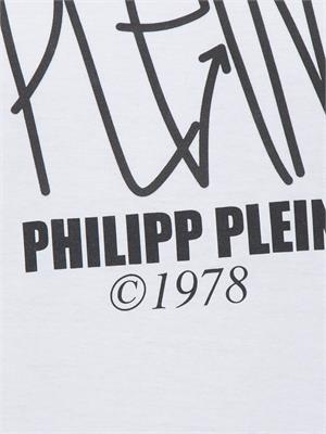 T-SHIRT PHILIPP PLEIN BIANCO in UOMO