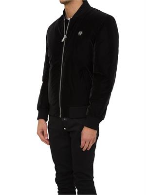 GIUBBINO PHILIPP PLEIN NERO in UOMO