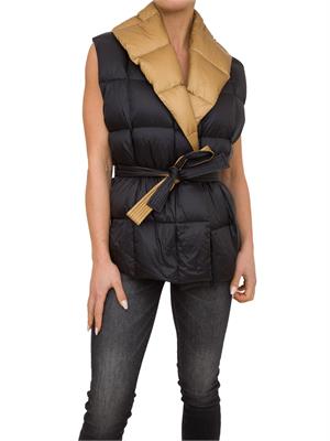 GILET SEVENTY NERO in DONNA