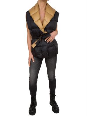 GILET SEVENTY NERO in DONNA