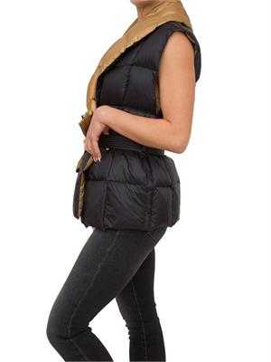 GILET SEVENTY NERO in DONNA