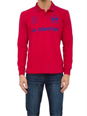 POLO LA MARTINA ROSSO in UOMO