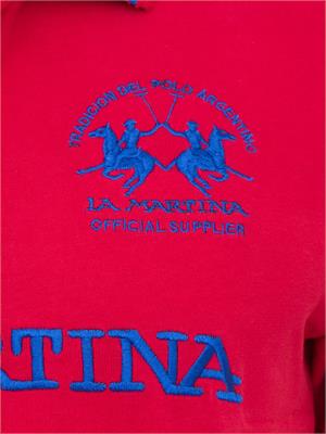 POLO LA MARTINA ROSSO in UOMO