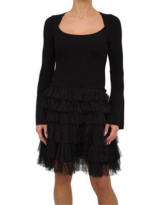 VESTITO TWIN-SET NERO in DONNA