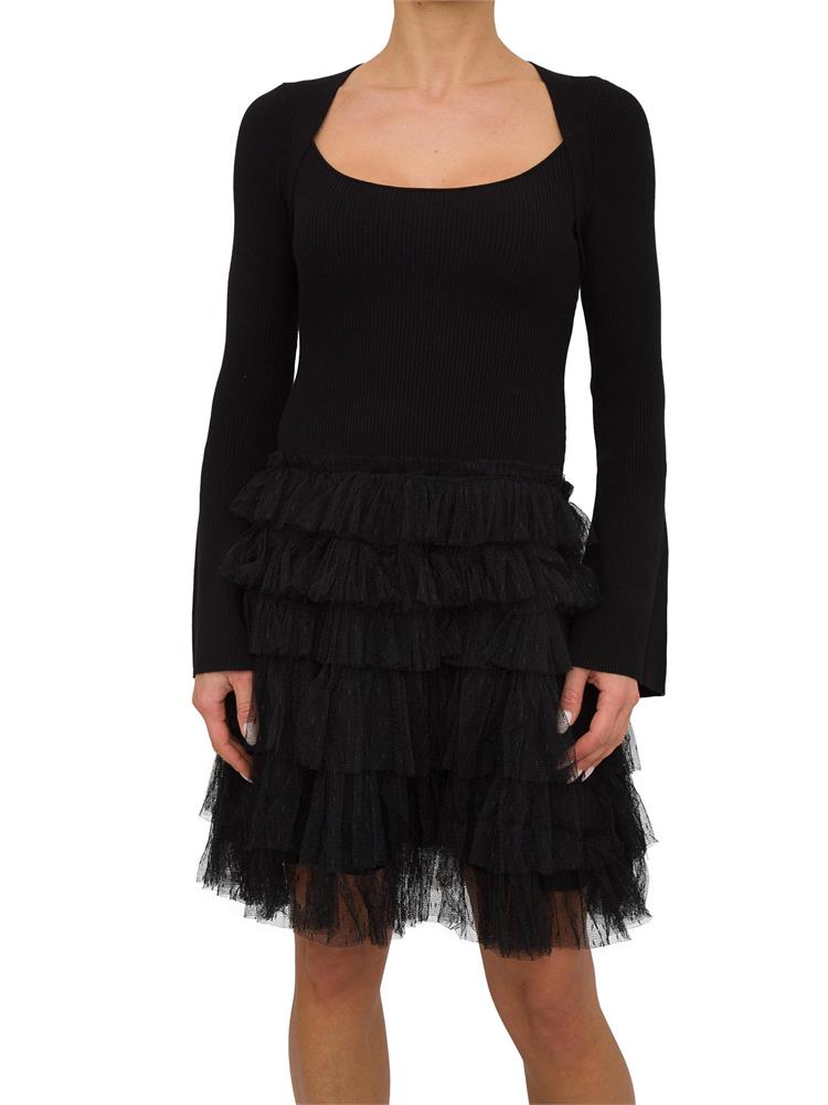 VESTITO TWIN-SET NERO