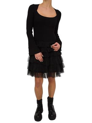 VESTITO TWIN-SET NERO in DONNA