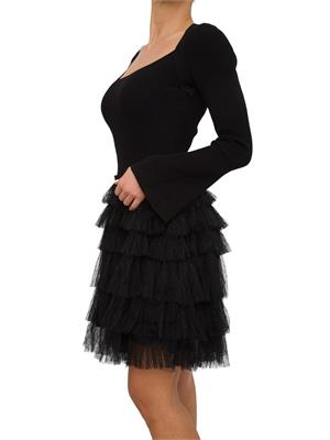 VESTITO TWIN-SET NERO in DONNA