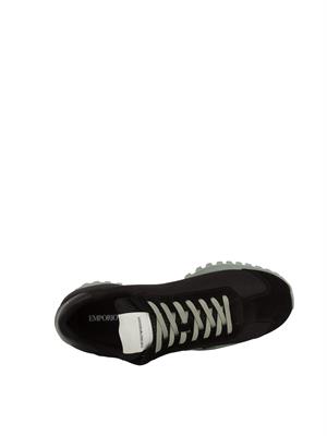 SNEAKERS EMPORIO ARMANI NERO in UOMO