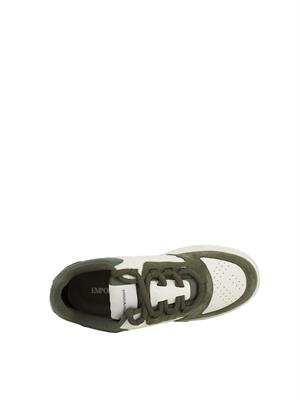SNEAKERS EMPORIO ARMANI VERDE in UOMO