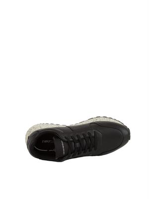 SNEAKERS EMPORIO ARMANI NERO in UOMO