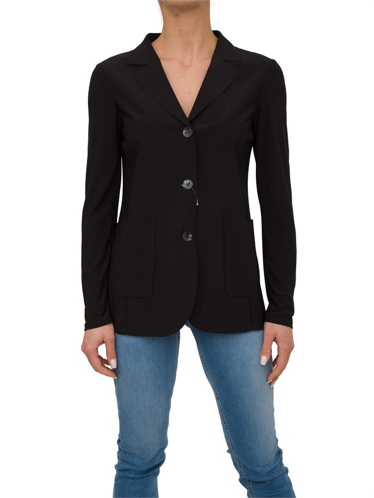 GIACCA MONOPETTO MAX MARA NERO