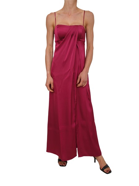 abito apice emme marella in raso tecnico fucsia emmapice
