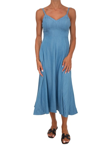 abito arfilla kocca in lyocell blu denim arfillaab8512