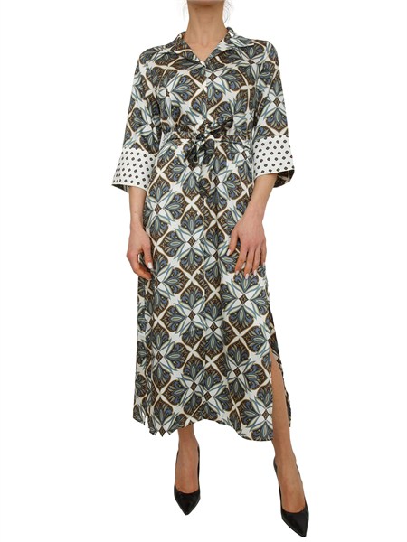 abito chemisier emmfolgore emme marella in twill stampato emmfolgore