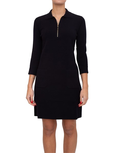 abito ere max mara in maglia di misto viscosa blu ere