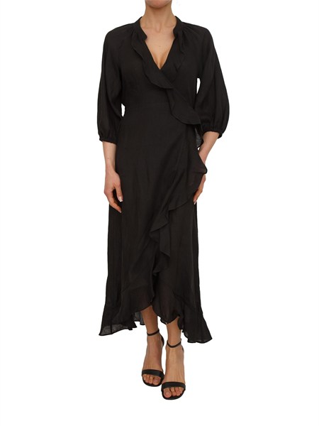 abito gioco marella in puro lino nero mlsgioco