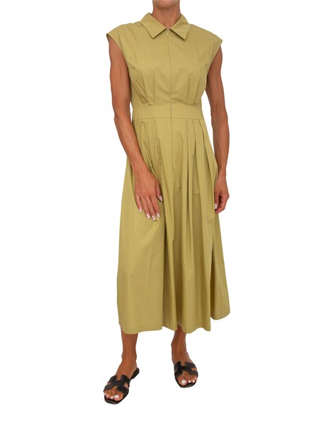 abito midi reimund kocca misto cotone verde reimundab8278
