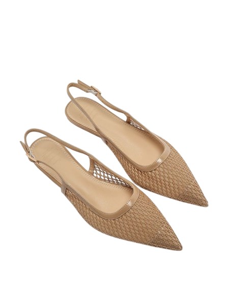 ballerine mini tacco jacara twenty fourhaitch sabbia jacara