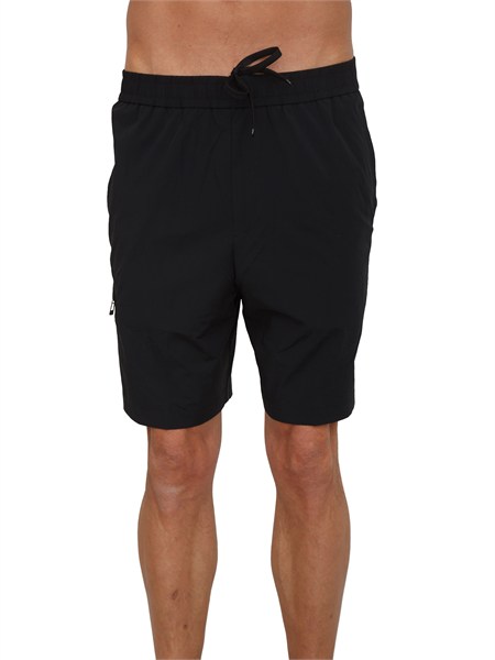 bermuda armani exchange in tessuto nero xm002100af22572