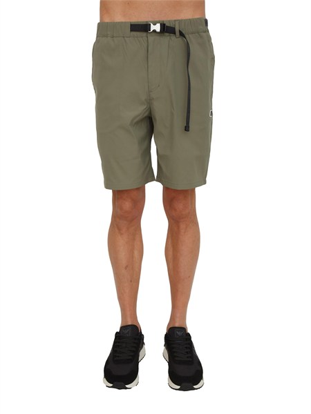 bermuda bourrier k way in tessuto tecnico verde k3134lw