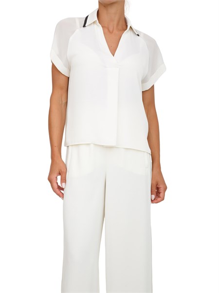 blusa donna marella bianco calmo