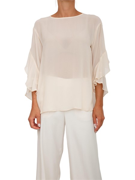 blusa donna marella rosa balera