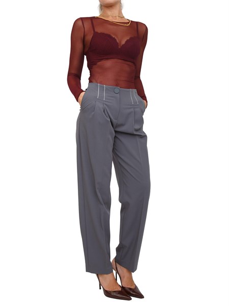 body donna elisabetta franchi bordeaux bo01457e2