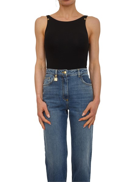 body in jersey crepe nero elisabetta franchi bo03462e2