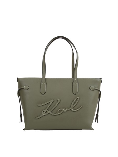 borsa a spalla donna klagerfeld verde 245w3098