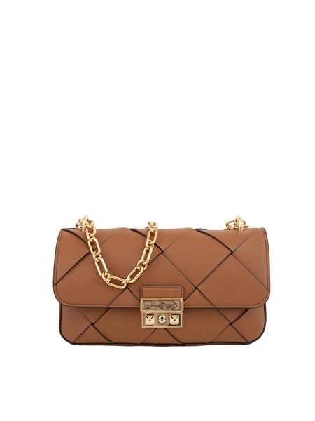 borsa a spalla pelle donna michael michael kors cuoio 30s5g2rl5l