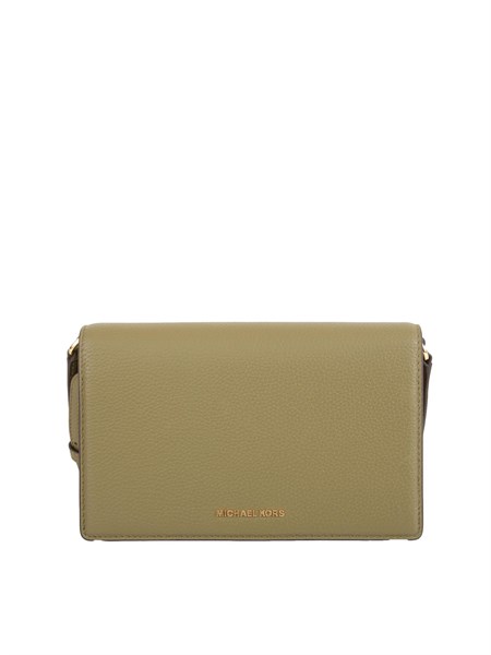 borsa a spalla pelle donna michael michael kors verde 32s4gj6c6l