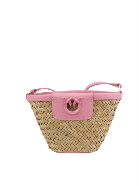 borsa a spalla pelle donna pinko rosa 103325a1rl