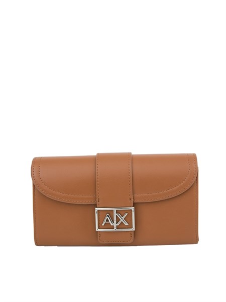 borsa a spalla poliestere donna armani exchange cuoio 9484844f788