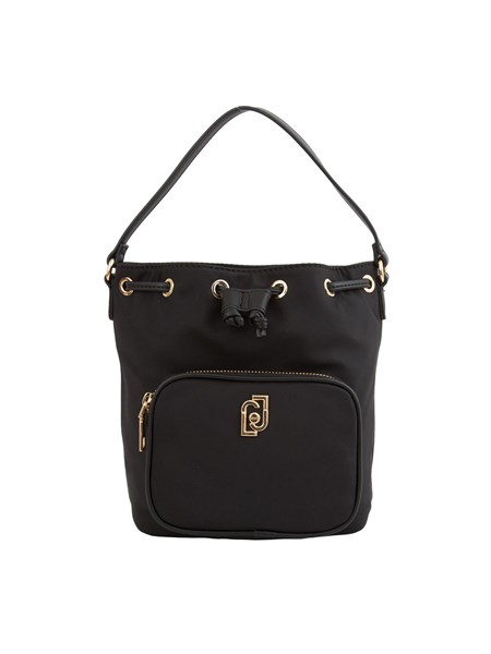 borsa a spalla poliestere donna liu jo nero aa5182t4559