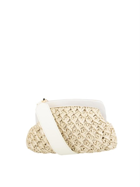 borsa a spalla poliestere donna marella avorio banda