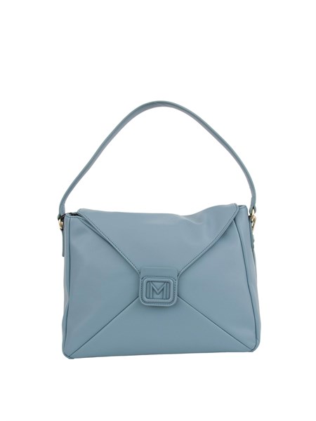 borsa a spalla poliestere donna marella celeste stop