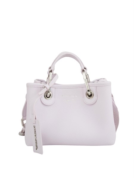 borsa a spalla poliuretano donna emporio armani rosa ew000382af12036