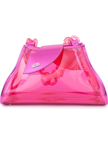 borsa a spalla poliuretano donna gcds fuxia ss23u500327