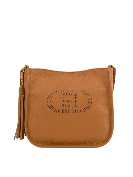 borsa a spalla poliuretano donna liu jo cuoio aa5010e0161