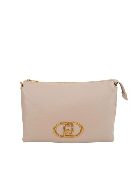 borsa a spalla liu jo modello lapuffy con effetto nappa taupe aa5141e0886